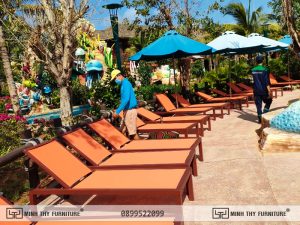 Ghế ngoài trời chống nắng mưa textillene