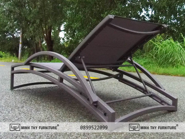 ghế hồ bơi textilene khung inox mt4a67 ngoài trời